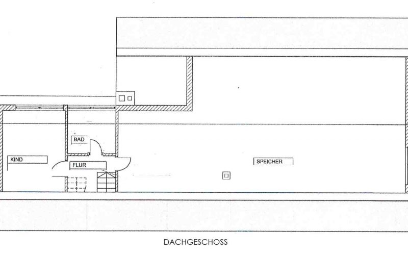 Grundriss Dachgeschoss