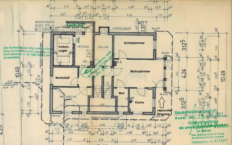 Grundriss Untergeschoss