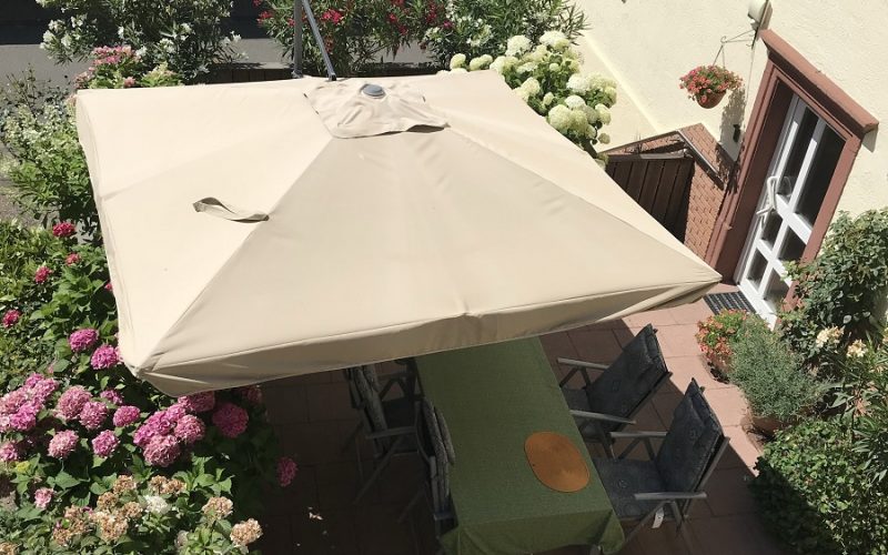 Ihre Terrasse im Sommer