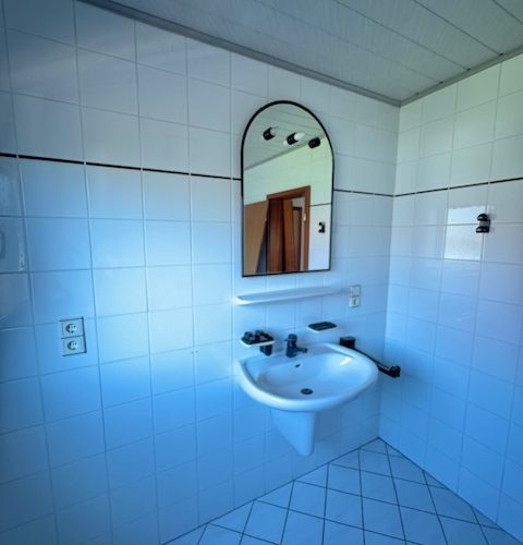 Ausschnitt vom Duschbadezimmer