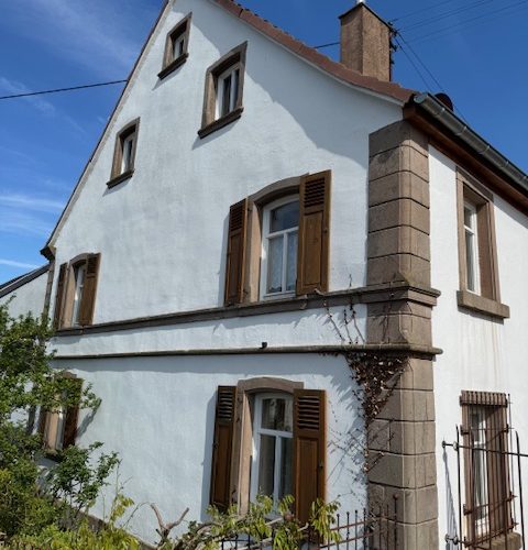 Detailaufnahme von der Fassade