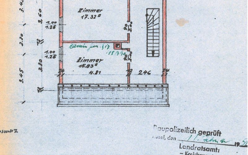 Grundriss Dachgeschoss