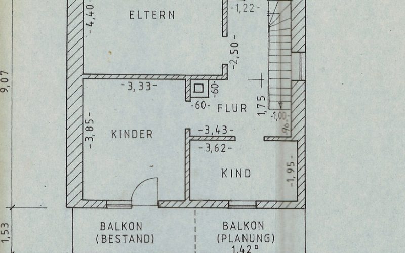 Grundriss Obergeschoss