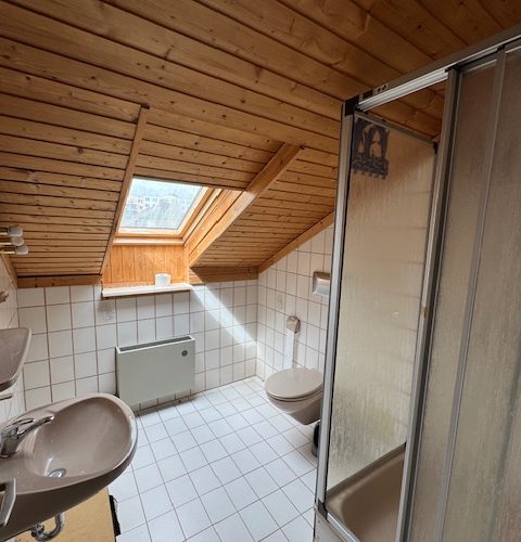 Duschbadezimmer im DG