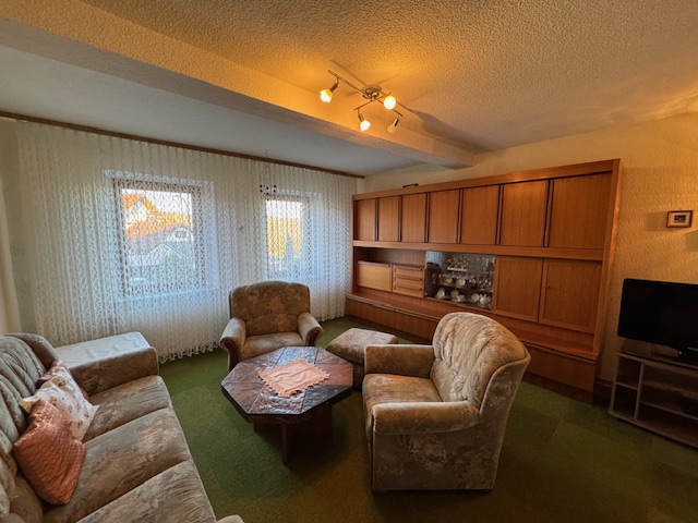 Wohnzimmer im Erdgeschoss