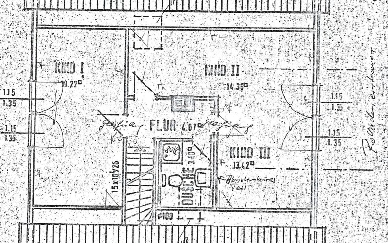 Grundriss Dachgeschoss