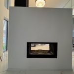 Detailaufnahme vom Kamin