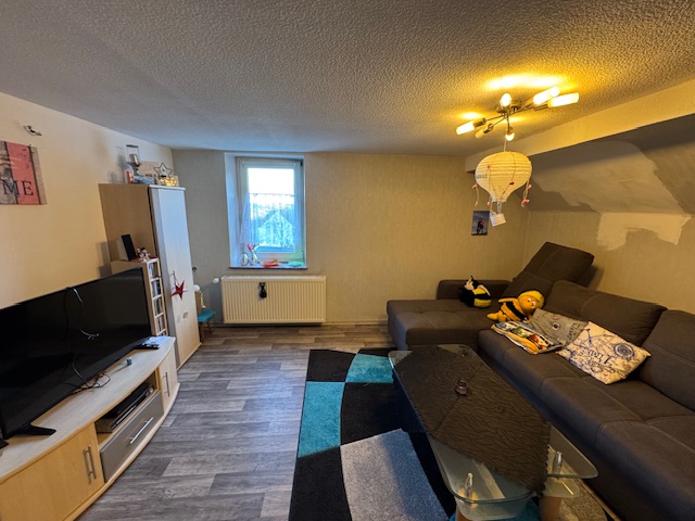 Wohnzimmer im Dachgeschoss