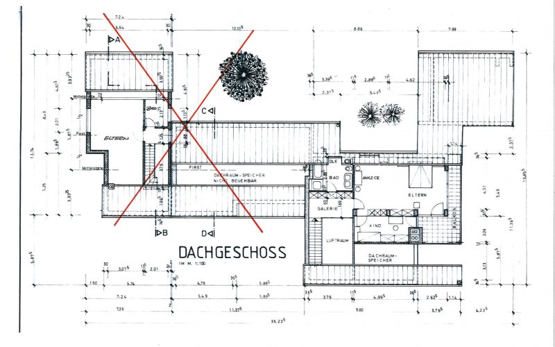 Grundriss Dachgeschoss