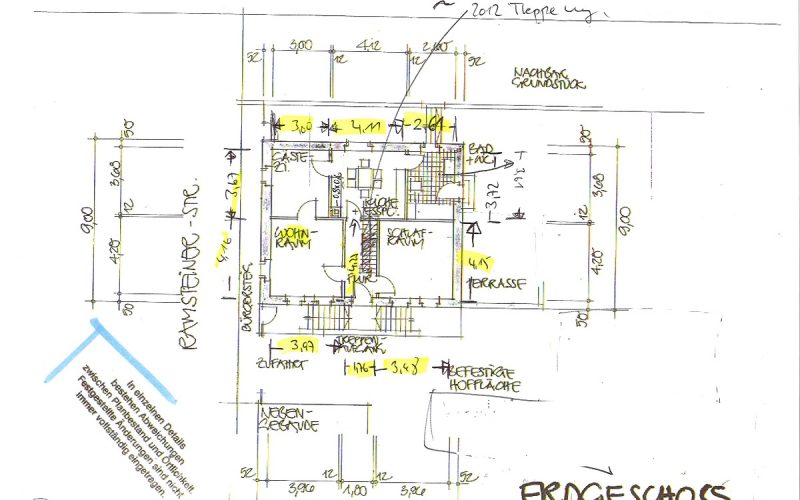 Grundriss Erdgeschoss