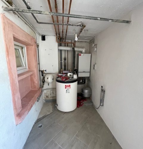 Heizungsanlage im KG