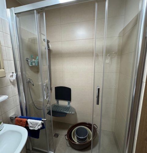 Ausschnitt vom Duschbadezimmer