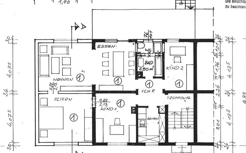 Grundriss Erdgeschosss