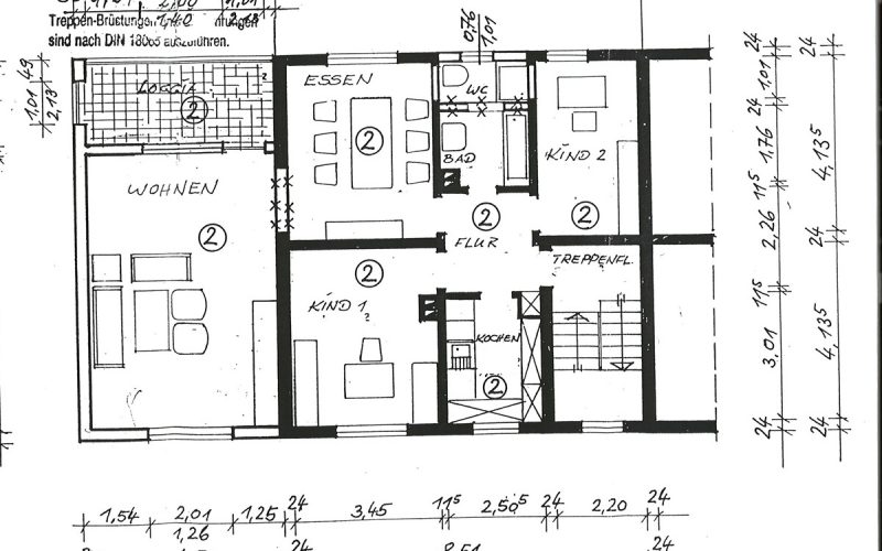 Grundriss Obergeschoss