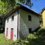 Rückseite der Doppelgarage