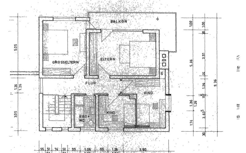 Grundriss Obergeschoss