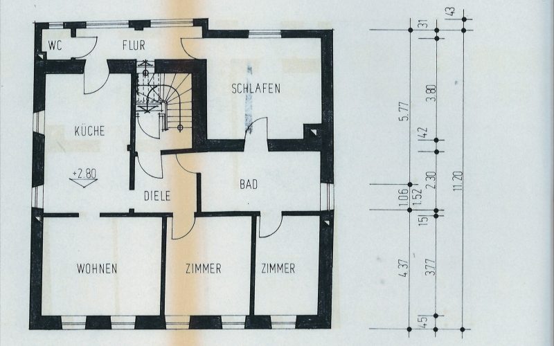 Grundriss Oberbeschoss