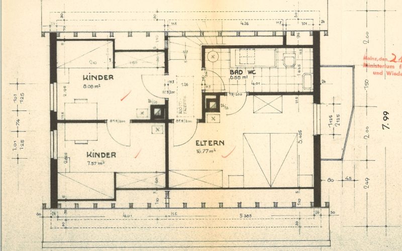 Grundriss Dachgeschoss
