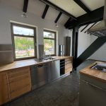 9 Detailaufnahme von der Einbauküche