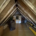 Ausschnitt vom Dachboden