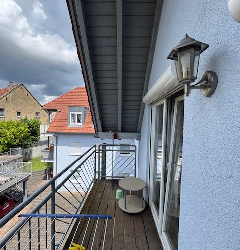 Balkon im DG