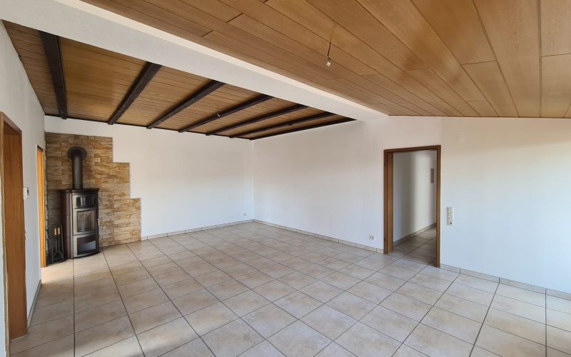 Blick vom WIGA aus in den Wohnbereich