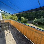 Ihr Balkon vor der Küche