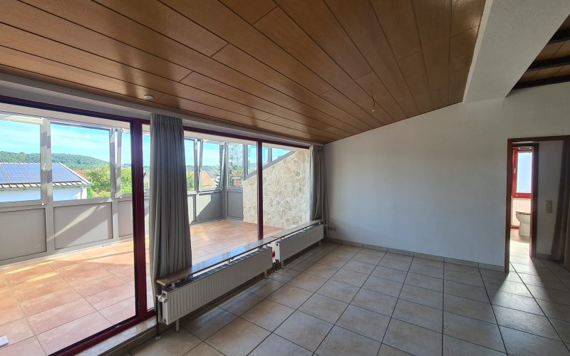 Blick zum Wintergarten