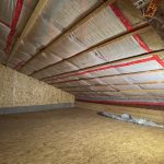 wärmegedämmter Dachboden