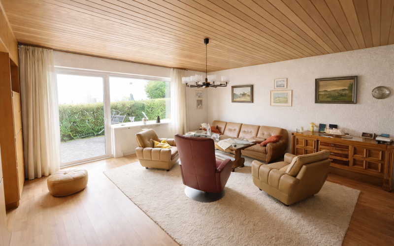 Wohnzimmer im Erdgeschoss