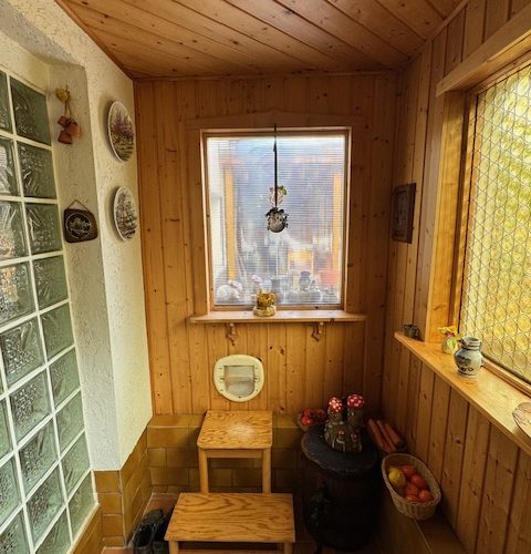 Windfang im Erdgeschoss