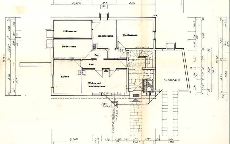 Grundriss Untergeschoss