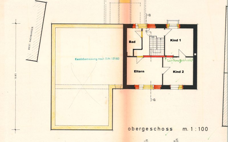 Grundriss Obergeschoss