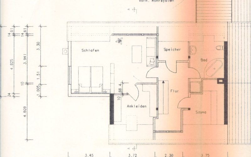 Grundriss Dachgeschoss