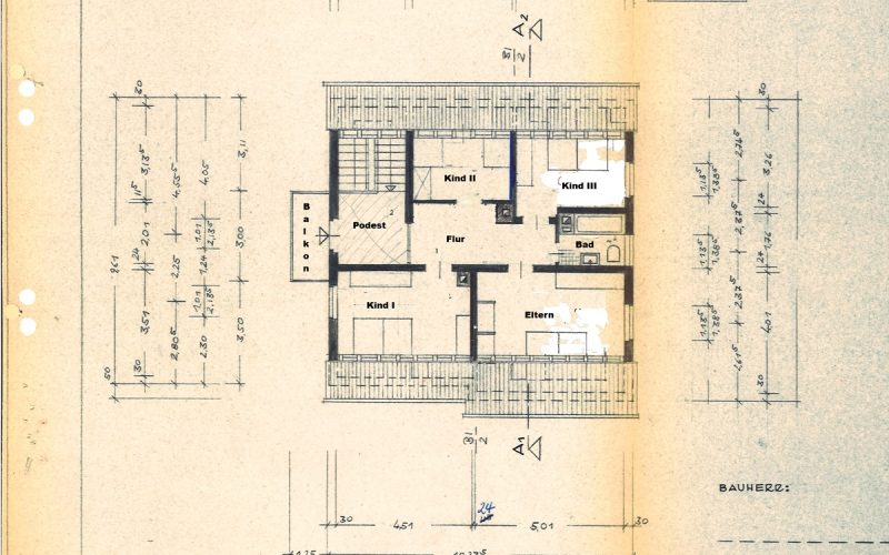 Grundriss Dachgeschoss