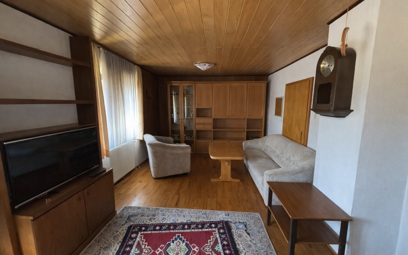 9 Blick zum Wohnbereich