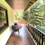 Balkon auf höhe EG zum Garten