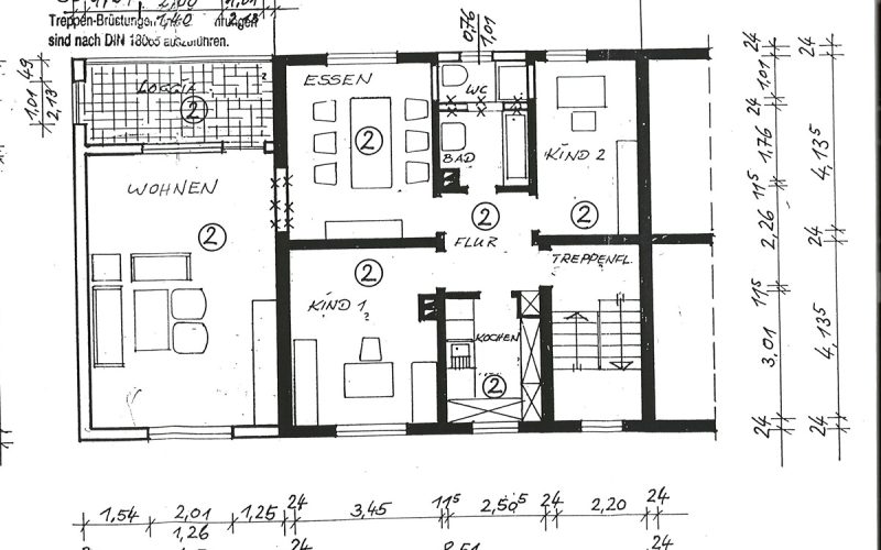 Grundriss Obergeschoss