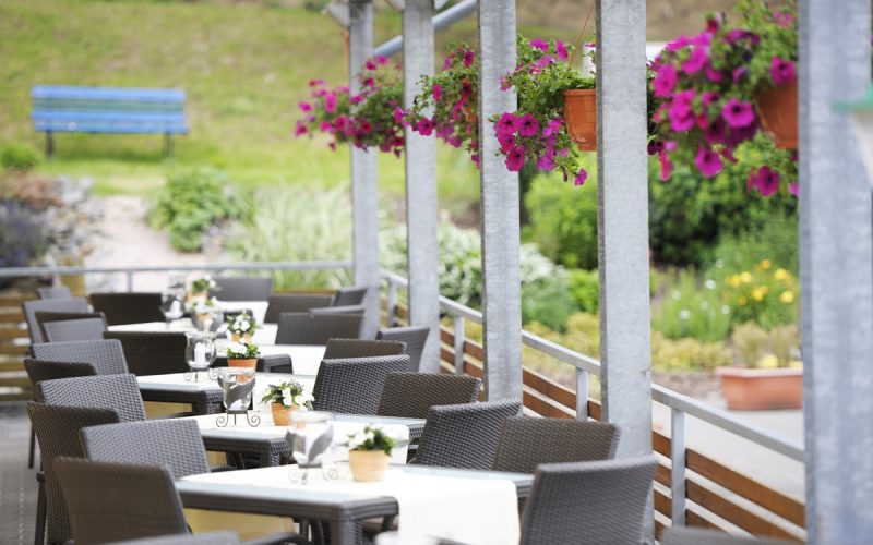 Ausschnitt von der Terrasse