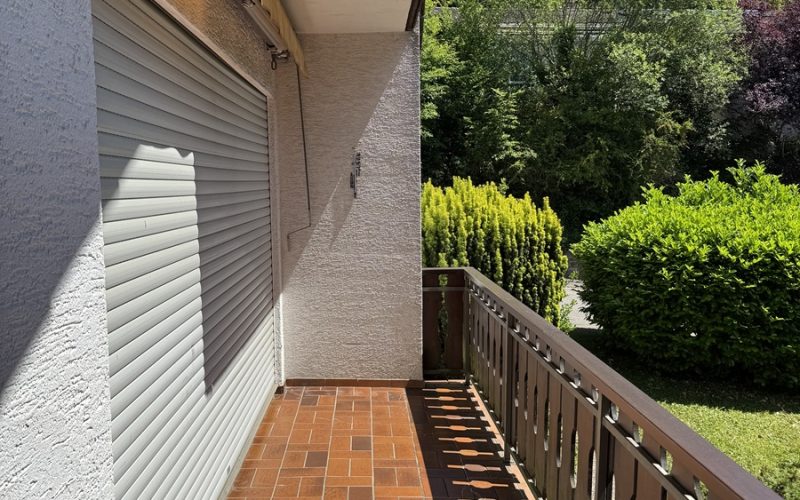 Balkon auf der Südseite
