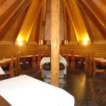 Innenleben der Finnhütte