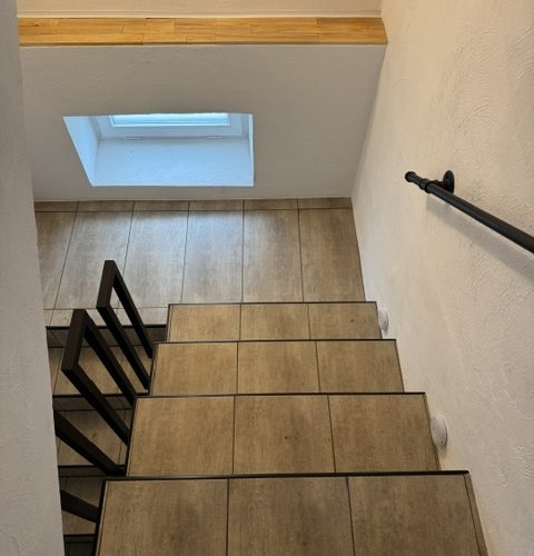 Ausschnitt vom Treppenhaus zum UG