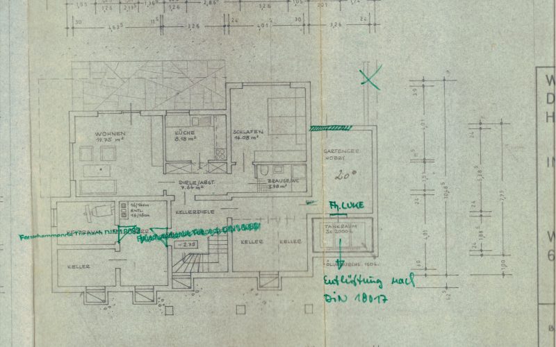 Grundriss Untergeschoss
