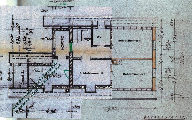 Grundriss Dachgeschoss