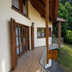 Ausschnitt vom Balkon