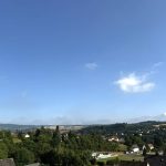Ausblick vom Balkon
