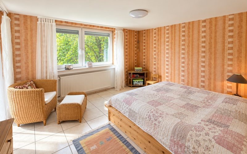 Schlafzimmer im UG